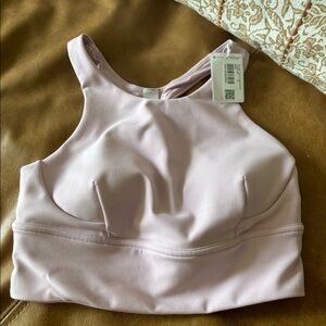 Lululemon Wunder Train long-line sports bra. Brand new- never worn. Size 6.